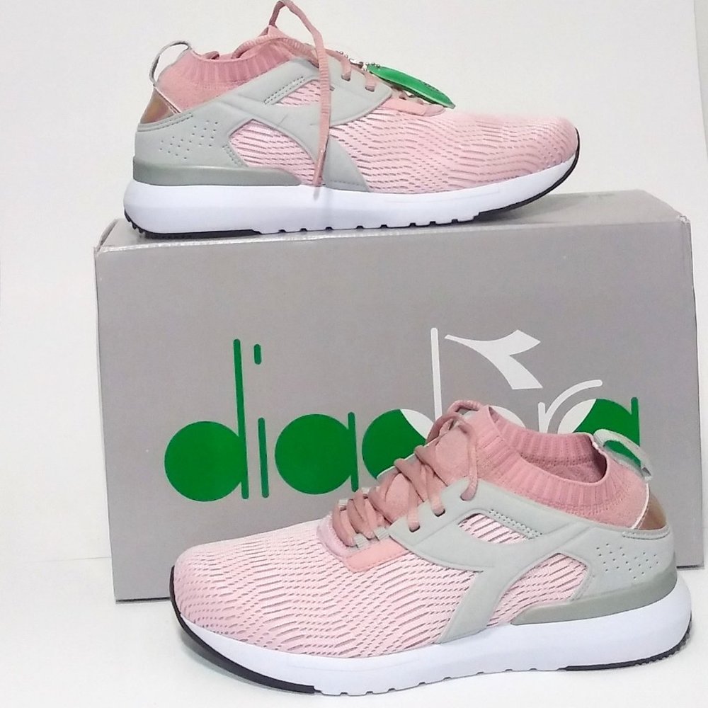 DIADORA | Knit Lace-Up Sneakers